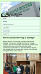 Mobile Screenshot of mastermovers.ca